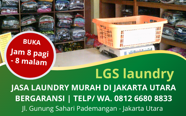 Jasa Laundry Murah Bergaransi di Jakarta Utara