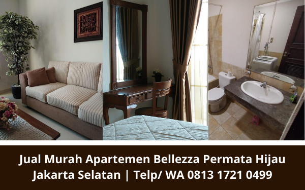 Jual Murah Apartemen Bellezza Permata Hijau Jakarta Selatan