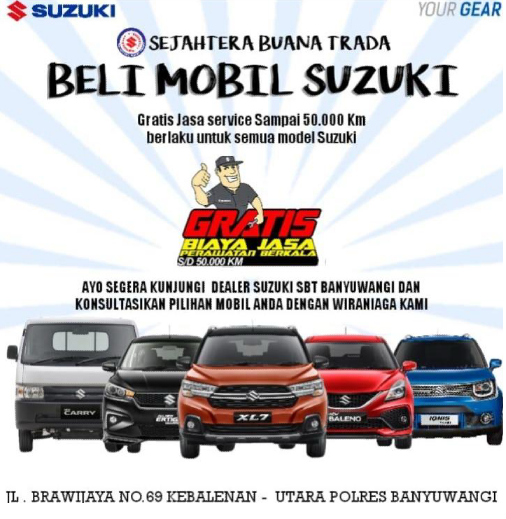 Promo Kredit Mobil Suzuki Murah Banyuwangi Terbaru