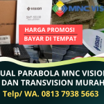 Paket Promo Murah Parabola MNC Vision dan Trans Vision | Sekali Bayar Bisa COD | WA. 0813 7938 5663
