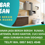 Jasa Bersih Rumah Apartemen Kos Kantor Cuci Sofa dll | Area Surabaya Sidoarjo | WA 0857 8421 4546