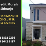 Over Kredit Rumah Terbaik di Krian Sidoarjo | Lokasi Perumahan Mandiri Residence Cluster Magnolia G5 No 5