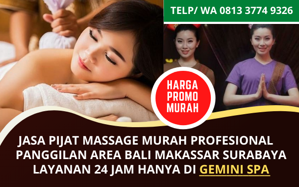 Jasa Pijat Massage Makassar Murah Bergaransi Panggilan 24 Jam