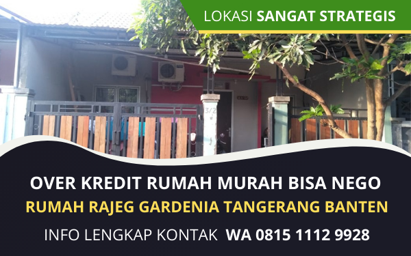 Over Kredit Rumah Murah Bisa Nego Lokasi Tangerang