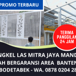 Bengkel Las Murah Bergaransi Banten Jabodetabek | Ahli Kanopi, Teralis, Pagar dll | WA. 0878 0204 2898
