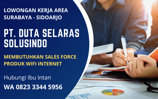 Info Lowongan Kerja Terbaru Area Surabaya Sidoarjo