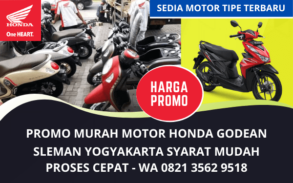 Promo Murah Motor Honda Sleman Yogyakarta Terbaru
