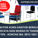 Distributor Kursi Kantor Berkualitas Murah Terpercaya Tangerang | Just Glory Group | WA. 0813 1651 2753