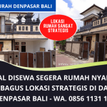 Jual Sewa Segera Rumah Murah Dalung Denpasar Bali | View Sawah Lokasi Strategis | WA. 0856 1131 111