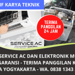 Jasa Service AC Yogyakarta Murah Bergaransi | Terima Panggilan Service Elektronik | WA. 0838 1343 2661