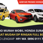 Promo Murah Honda Surabaya Terbaru | Syarat Mudah DP Ringan Diskon Besar | WA. 0896 0111 7510