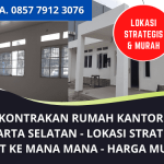 Disewakan Rumah Kantor Murah Jakarta Selatan | Lokasi di Mampang Prapatan | Telp/WA 0857 7912 3076