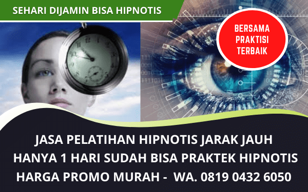 Jasa Hipnotis Murah Yogyakarta Terima Pelatihan Jarak Jauh