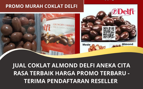 Jual Coklat Almond Delfi Murah Aneka Cita Rasa