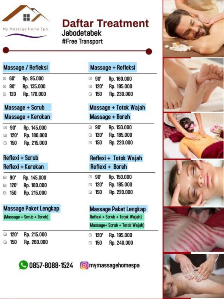Jasa Pijat Massage Murah Terbaik di Jabodetabek