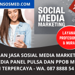 Layanan Jasa Sosial Media Marketing Murah Terpercaya | Jasa Sosmed, Jasa Pulsa dan PPOB, Jasa Followers, Likes, dll.  | WA 087 8888 54 168