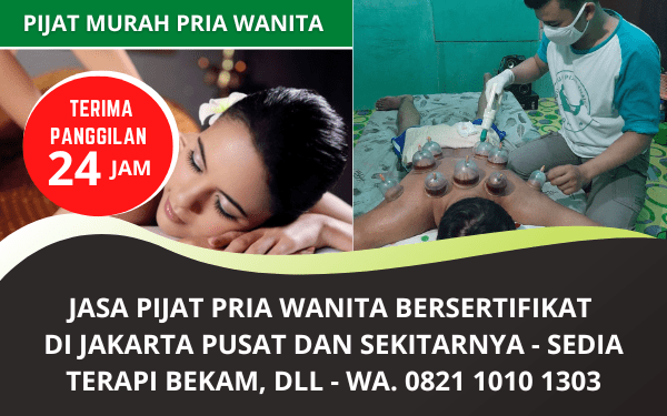 Pijat Pria Wanita Jakarta Panggilan Murah Bersertifikat
