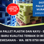 Supplier Pallet Plastik Bekas dan Baru Terbaik Murah Berkualitas di Bekasi | Pemesanan WA. 0878 8750 0800