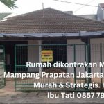 Dikontrakan Murah Rumah Kantor di Mampang Prapatan Jakarta Selatan | Lokasi Strategis | WA 0857 7912 3076