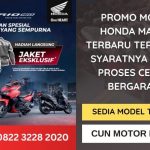Promo Motor Honda Madiun Terbaru Termurah | Syarat Mudah Proses Cepat | WA. 0822 3228 2020