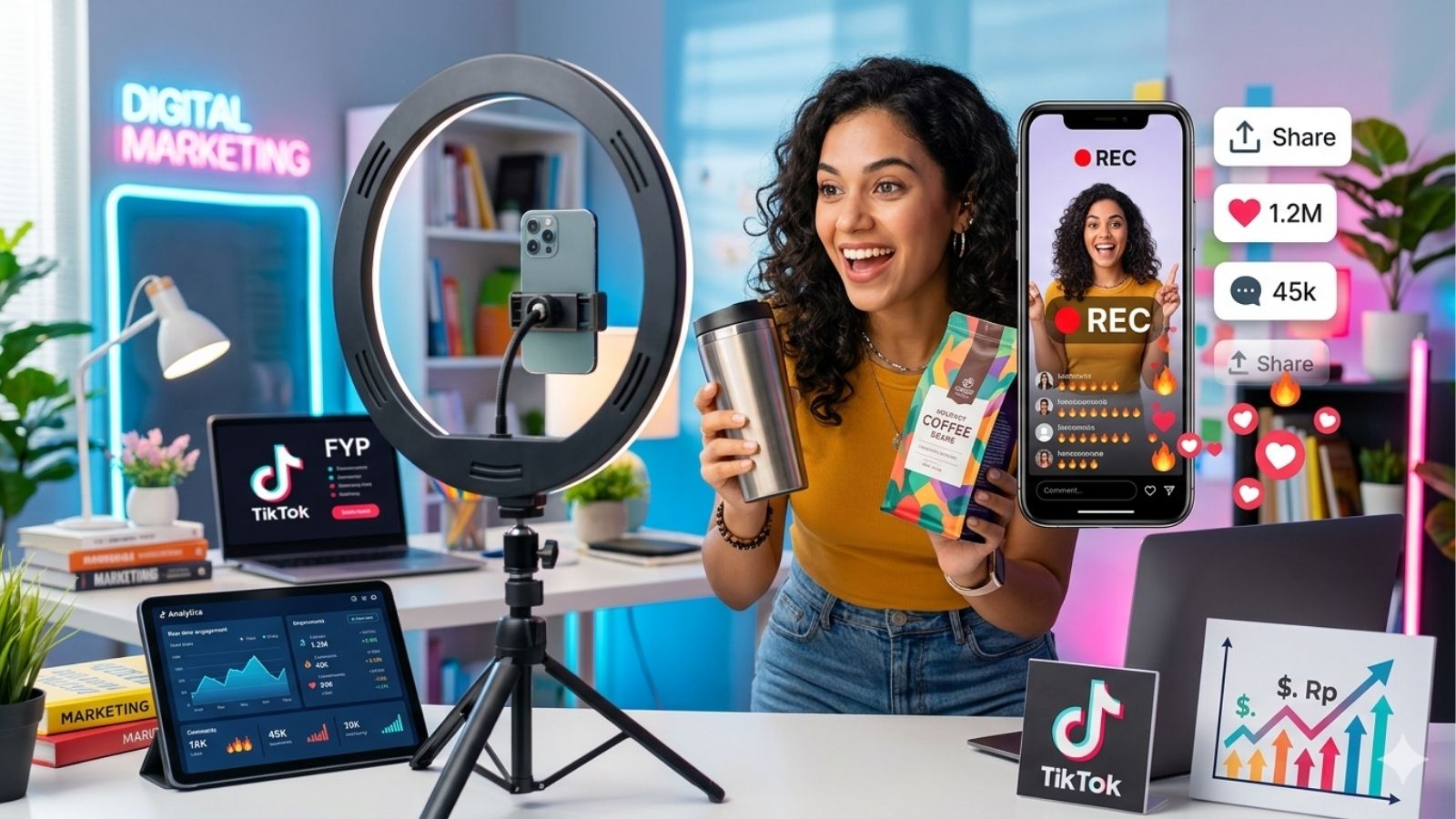 Trik Bikin Konten Viral TikTok Pendongkrak Jualan