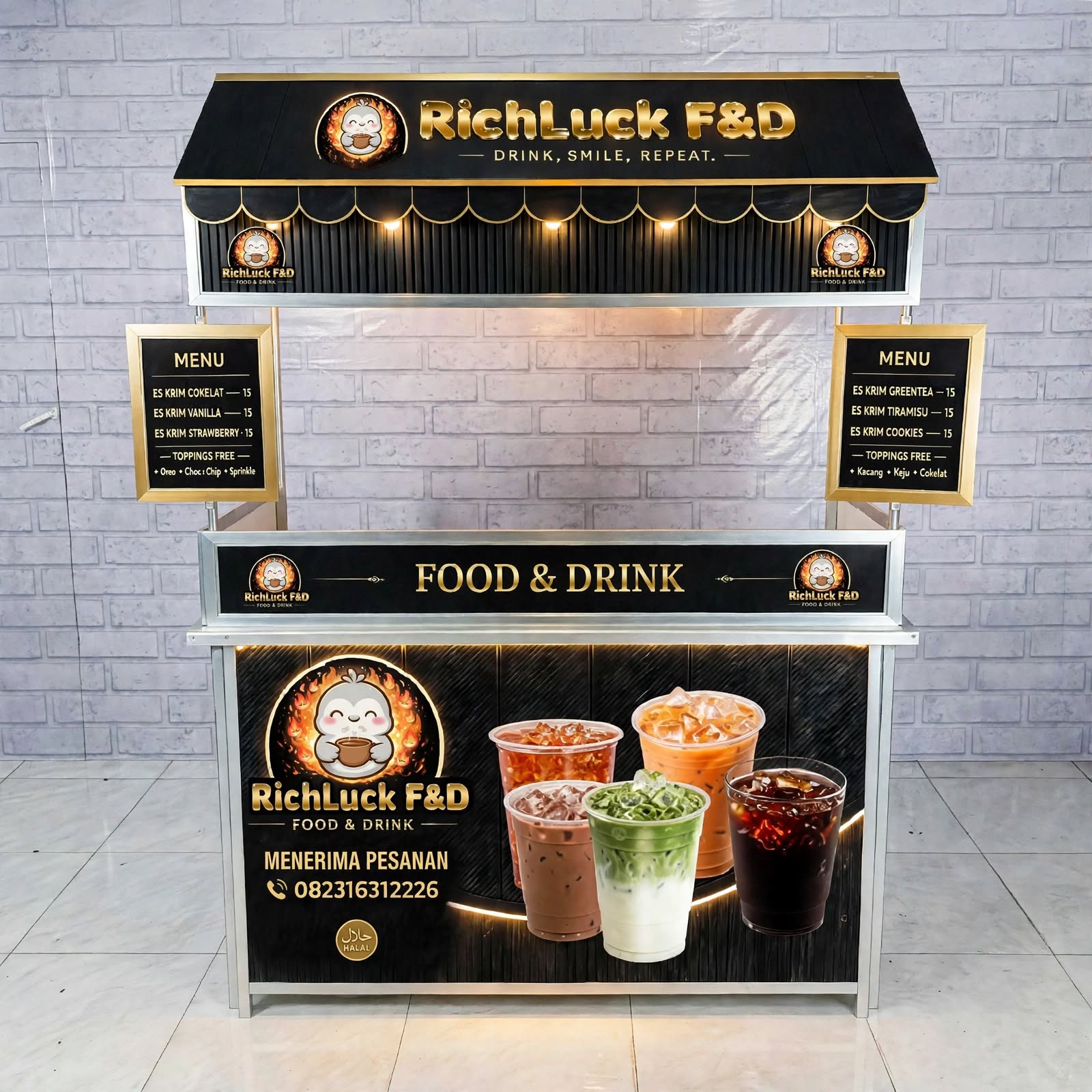 RichLuck F&D Bekasi: Nikmati Aneka Makanan dan Minuman Premium dengan Nama Menu Unik dan Harga Bersahabat